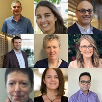 Composite photo of Nephrology research team