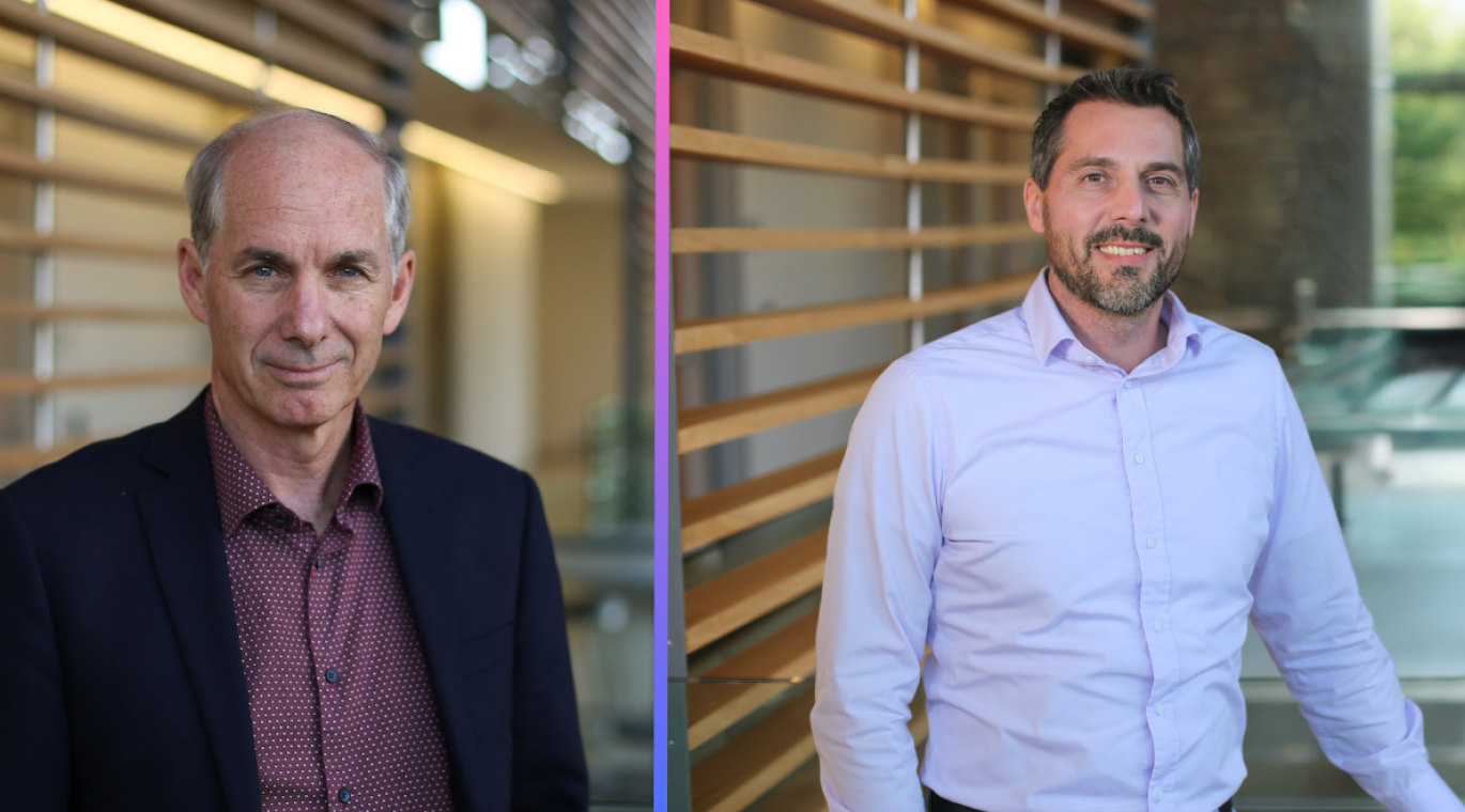 Left: Dr. Stephen Vanner, Right: Mr. Patrick Legresley