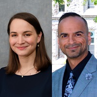 Headshots of Dr. Amer Johri and Dr. Julia Herr