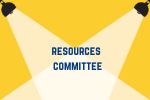 yellow background with spotlight on 'Resources Committee'