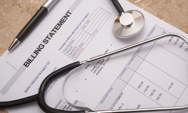 stethoscope on paper